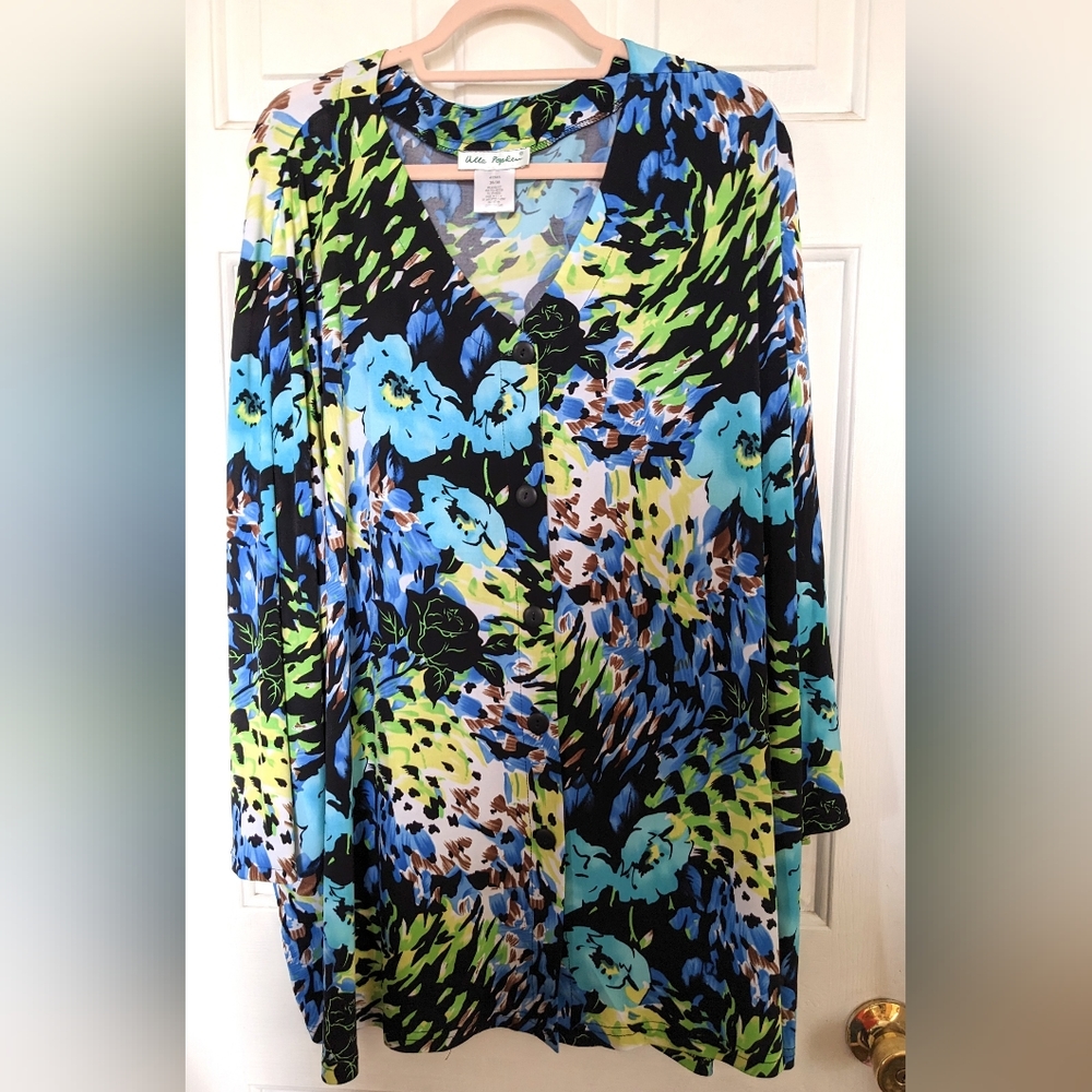 Ulla popken blouse top 4x/5x